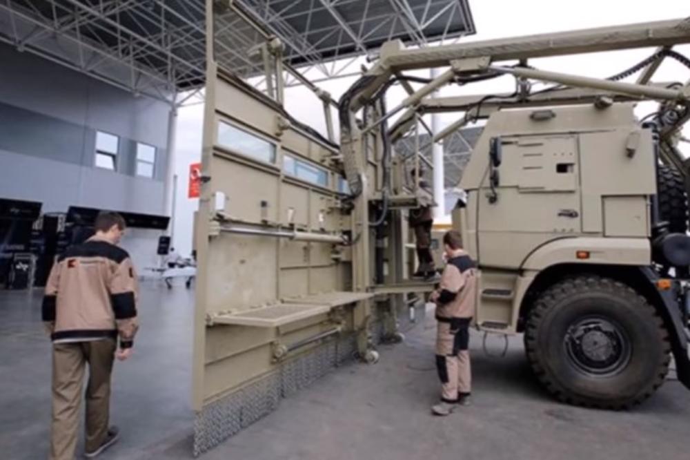 (VIDEO) NOVI PROIZVOD KOMPANIJE KALAŠNJIKOV: Ovaj kamion je strašniji od oružja, dobili ga ruski gardisti!