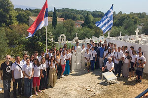 SLAVNI PRECI NISU ZABORAVLJENI: Na Krfu posle 79. godina podignut spomenik srpskim vojnicima (FOTO)