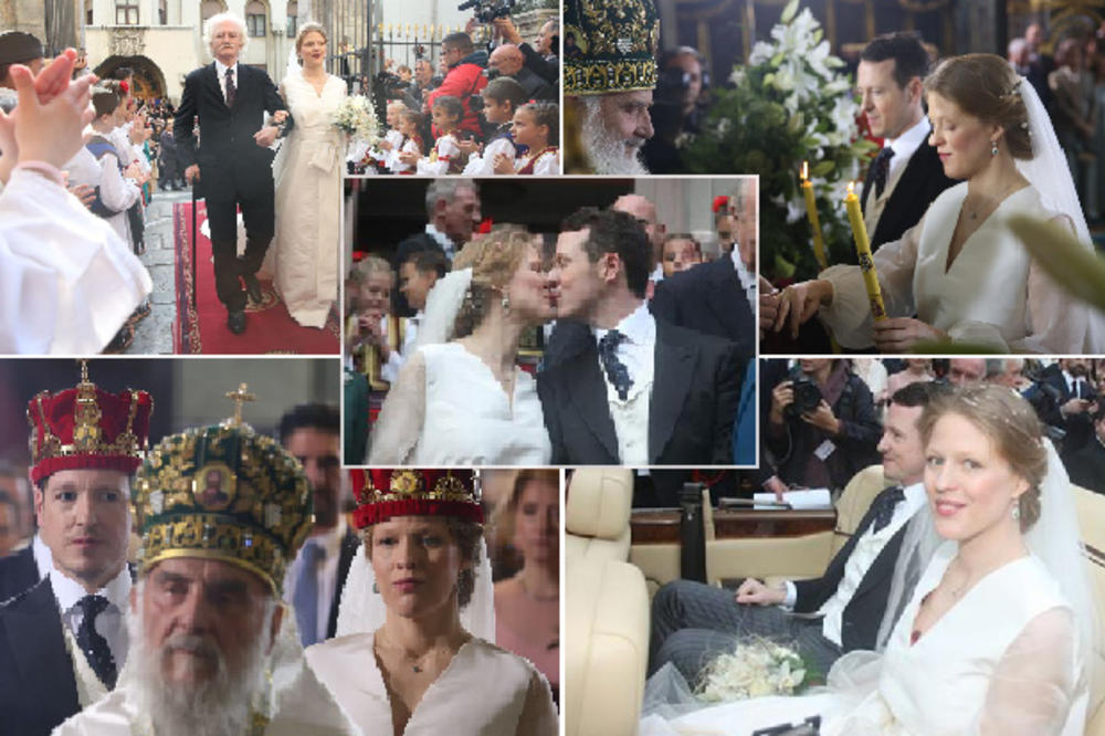 (KURIR TV) PRVO KRALJEVSKO VENČANJE U SRBIJI POSLE 100 GODINA: Princ Filip i princeza Danica zakleli se na večnu vernost! Građani ih dočekali ovacijama!