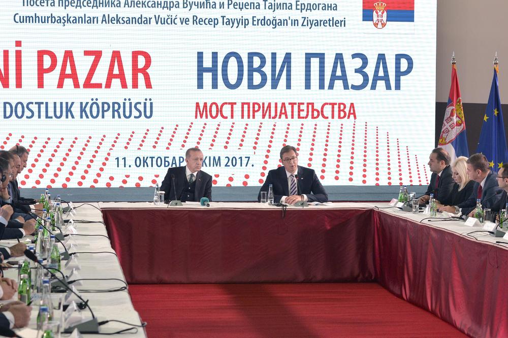 GUST RASPORED AKTIVNOSTI U NOVOM PAZARU: Vučić i Erdogan razgovarali sa predsednicima brojnih opština