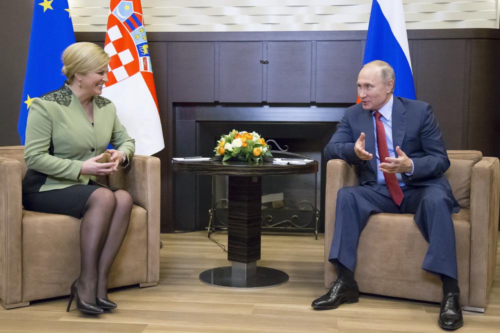 KOLINDA U SOČIJU: Evo šta je Putin obećao hrvatskoj predsednici