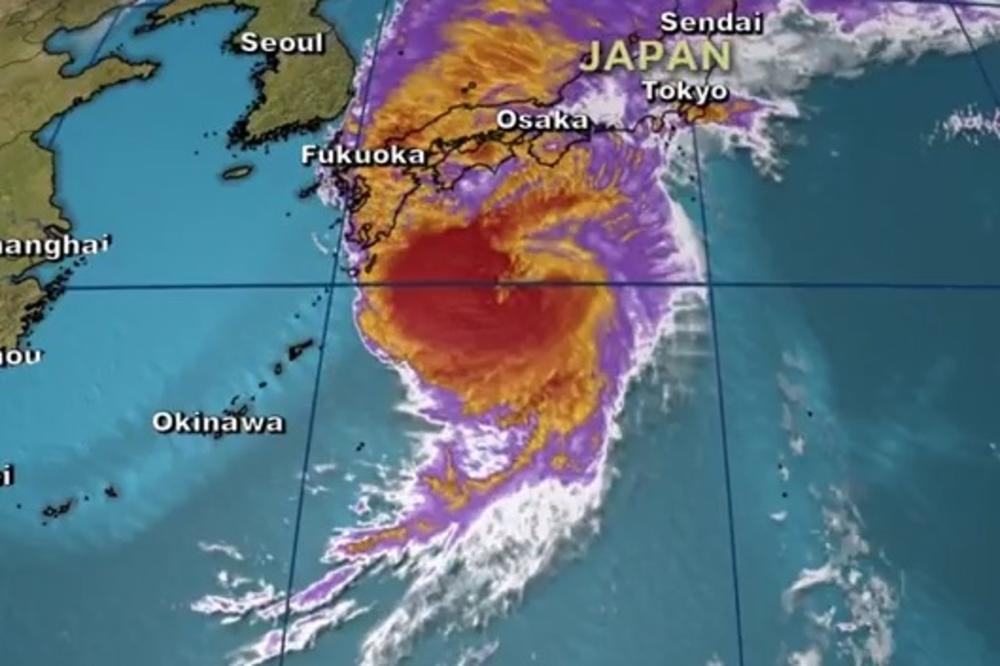 OLUJA TUTNJI JAPANOM: U zemlji izbori protiču uz bes tajfuna Lan, dve osobe poginule
