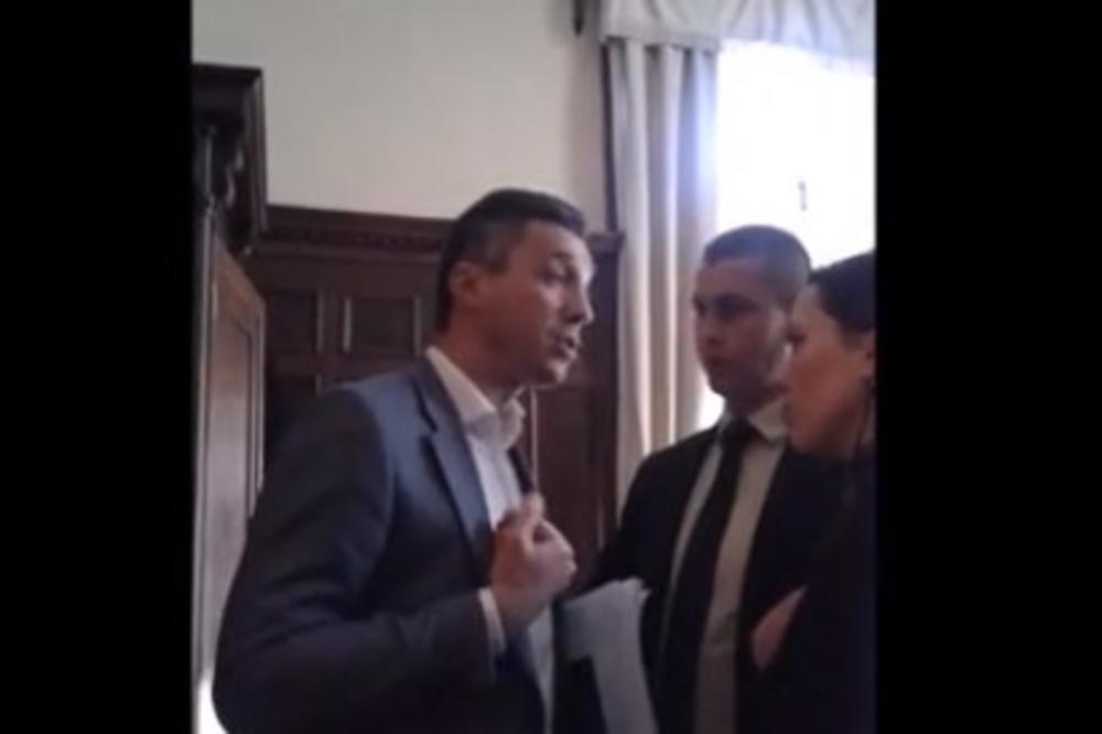 (VIDEO) POGLEDAJTE ŠTA SE ZAISTA DOGODILO U KABINETU MAJE GOJKOVIĆ: Snimak skandala u Skupštini!
