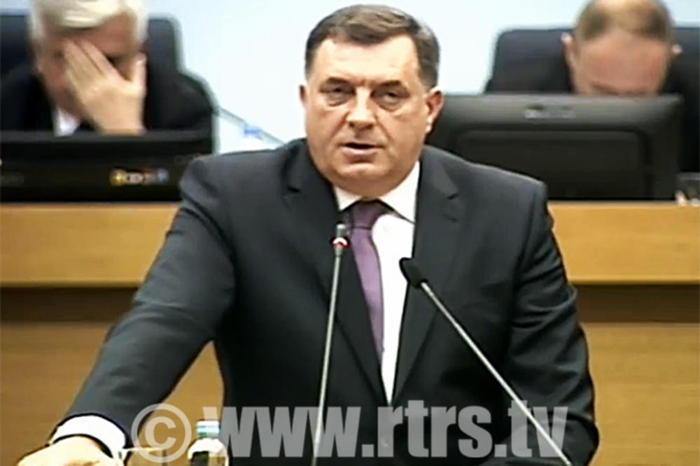 (VIDEO) DODIK U SKUPŠTINI SRPSKE: Republika Srpska ima pravo da odlučuje i od toga ne sme da odustane!