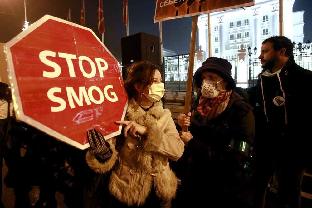 REKORDNO ZAGAĐENJE: U Skoplju samo dva sata udisali svež vazduh