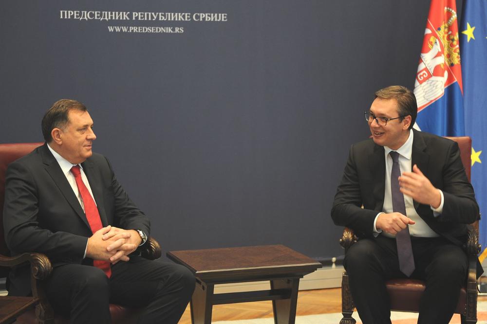 DODIK: Srbija i Republika Srpska imaju najbolju saradnju do sada