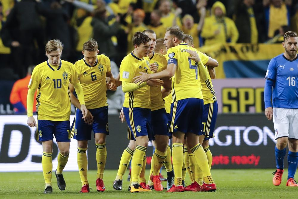 (VIDEO) AZURI PALI U STOKHOLMU: Švedska pobedila Italiju u baražu za Svetsko prvenstvo, odluka pada u Milanu