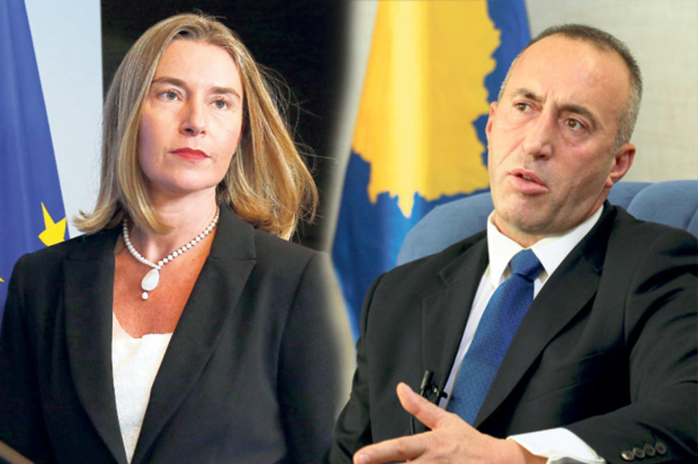 ŠAMARČINA KOSOVSKOJ DELEGACIJI U BRISELU: Mogerinijeva izmarširala Haradinaja
