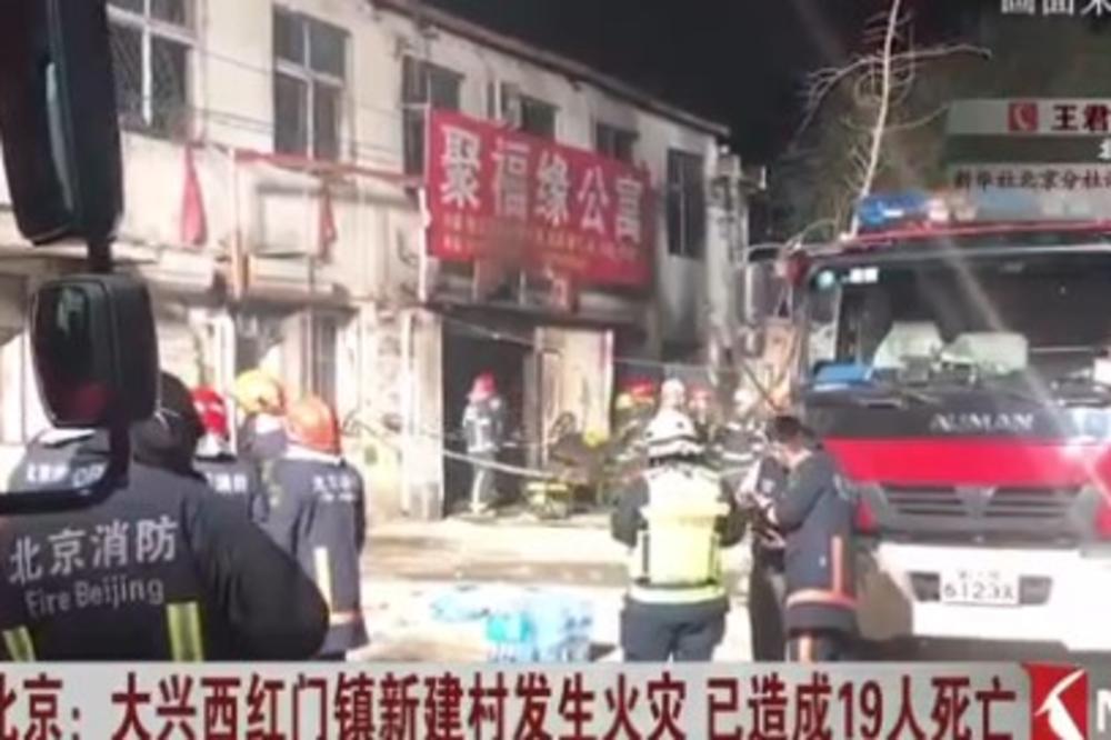 (VIDEO) SMRT U PLAMENU: 19 ljudi izgorelo u požaru u Pekingu