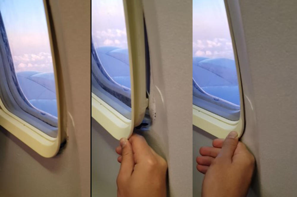 (VIDEO) SVI ĆEMO UMRETI: Putnik paničio kad je video ovo usred leta avionom