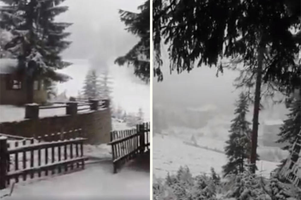 (VIDEO) ZABELELA SE I BiH: Sneg pada širom zemlje, otkazane utakmice, problemi u saobraćaju