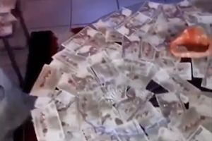 (VIDEO) ZA NEVEROVATI! Bogati i glupi mafijaš slikao se sa pokradenim novcem, posle nekoliko sati stigla je policija!