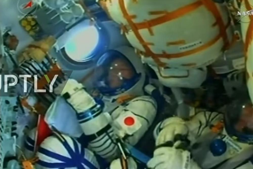 (VIDEO) USPEŠNO POLETANJE S  BAJKONURA: Sojuz odneo Rusa, Amerikanca i Japanca u Međunarodnu kosmičku stanicu