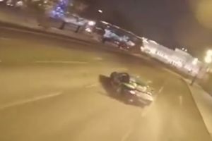 (VIDEO) POTERA ZA BAHATIM RUSKIM VOZAČEM: Driftovao u centru Sankt Peterburga, policija ga traži!