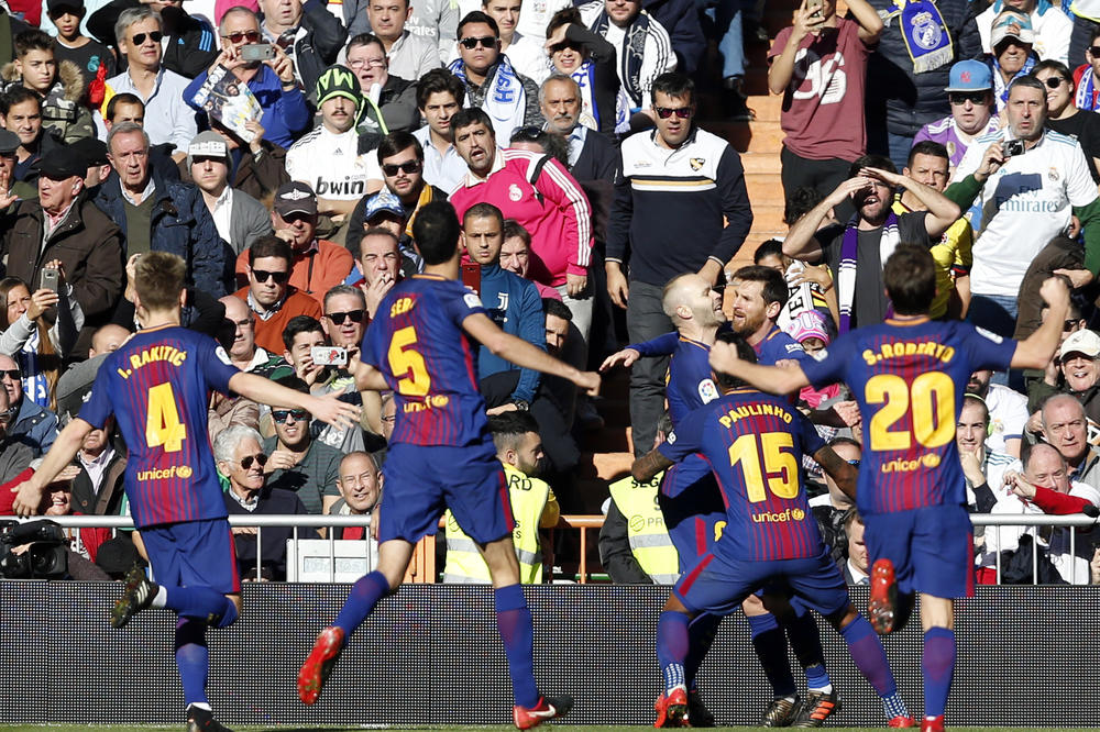 (VIDEO) RASPAD KRALJEVA NA BERNABEU: Barselona ponizila Real u El klasiku i otišla na plus 14!