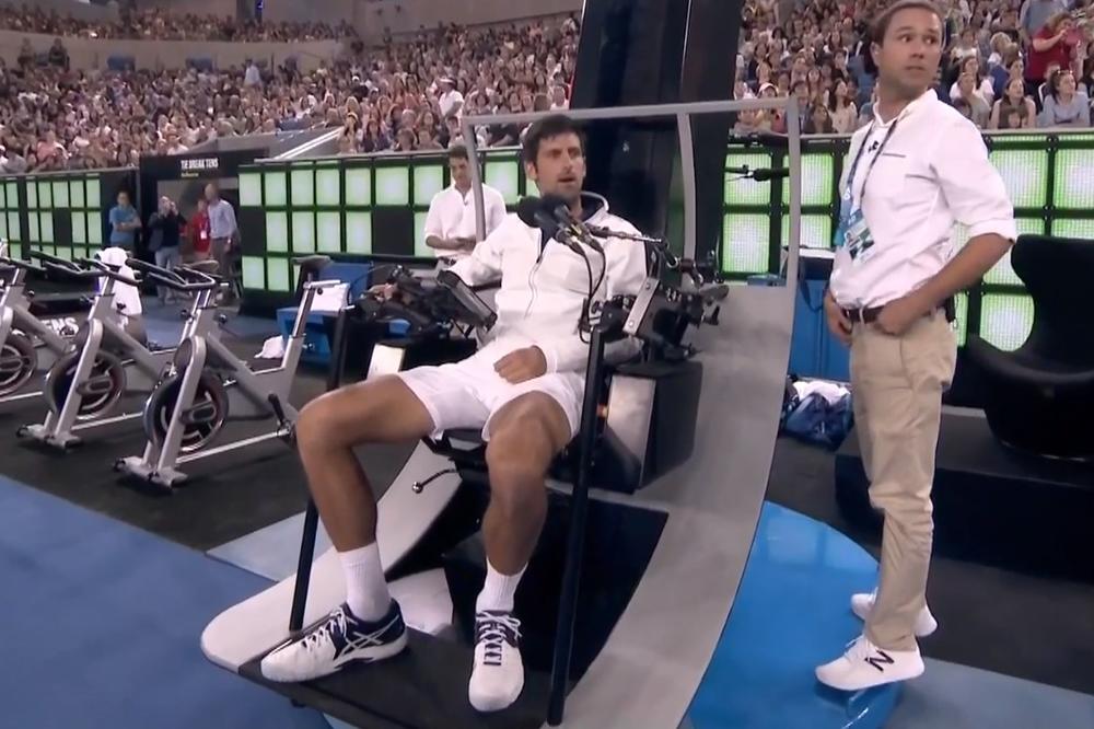 (VIDEO) PECKAO NADALA, SUDIO MEČ, VOZIO BAJS SA ŠPANCEM: Novak ponovo pokazao da je najveći šoumen u svetu tenisa!