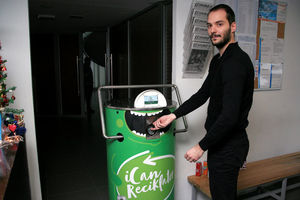 U sportskom centru „Milan Gale Muškatirović“ postavljena prva pametna presa za reciklažu limenki u Beogradu