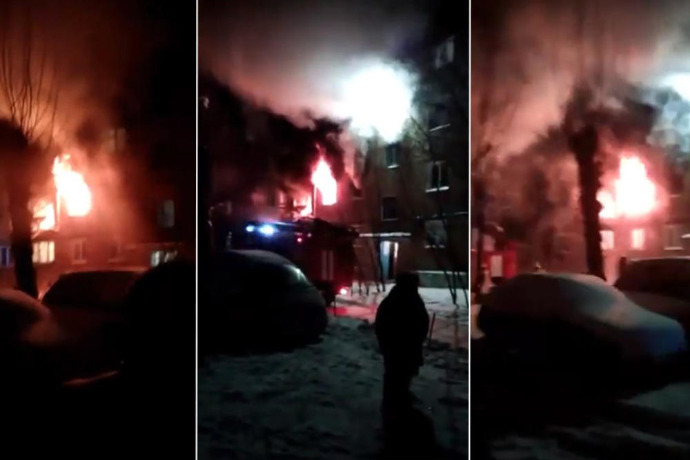 (VIDEO) DRAMA U RUSIJI: Šestoro teško povređeno u eksploziji u zgradi u Omsku!