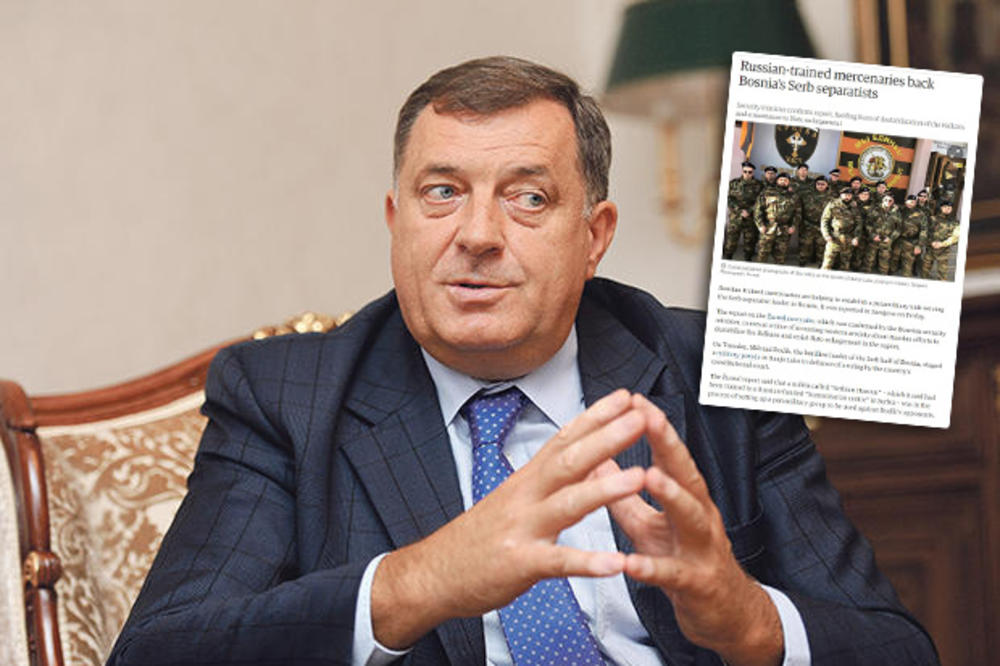 GARDIJAN: Dodik stvara plaćeničku vojsku koju obučavaju Rusi