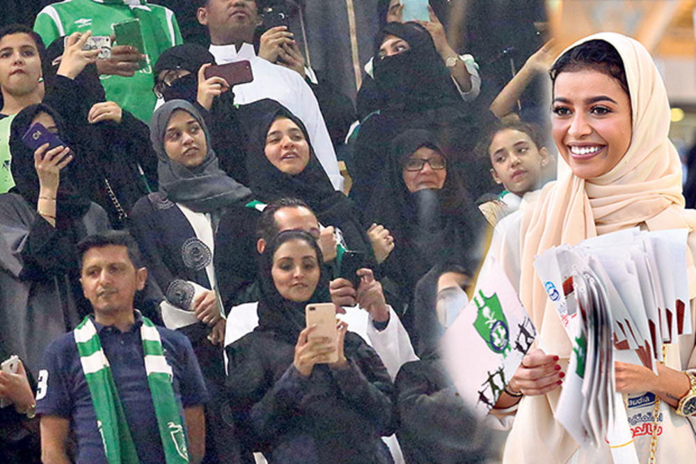 ISLAMSKA KRALJEVINA SE OTVARA: Saudijke sada mogu na stadion