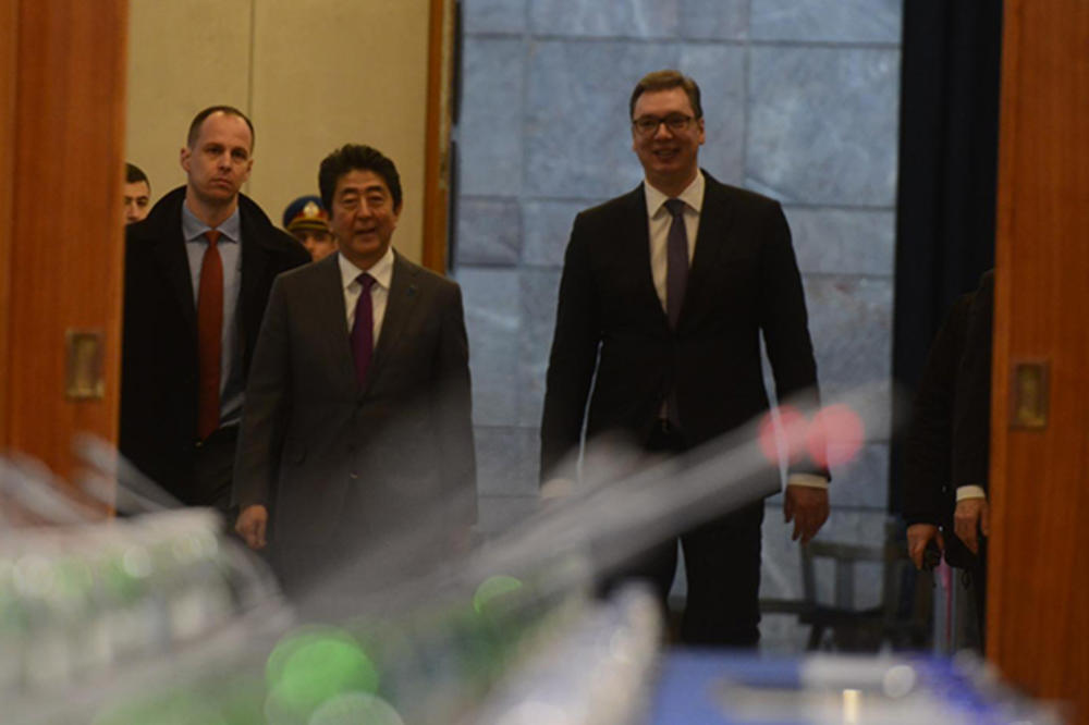 JAPANSKI PREMIJER U BEOGRADU: Srbija je ključna za stabilnost regiona