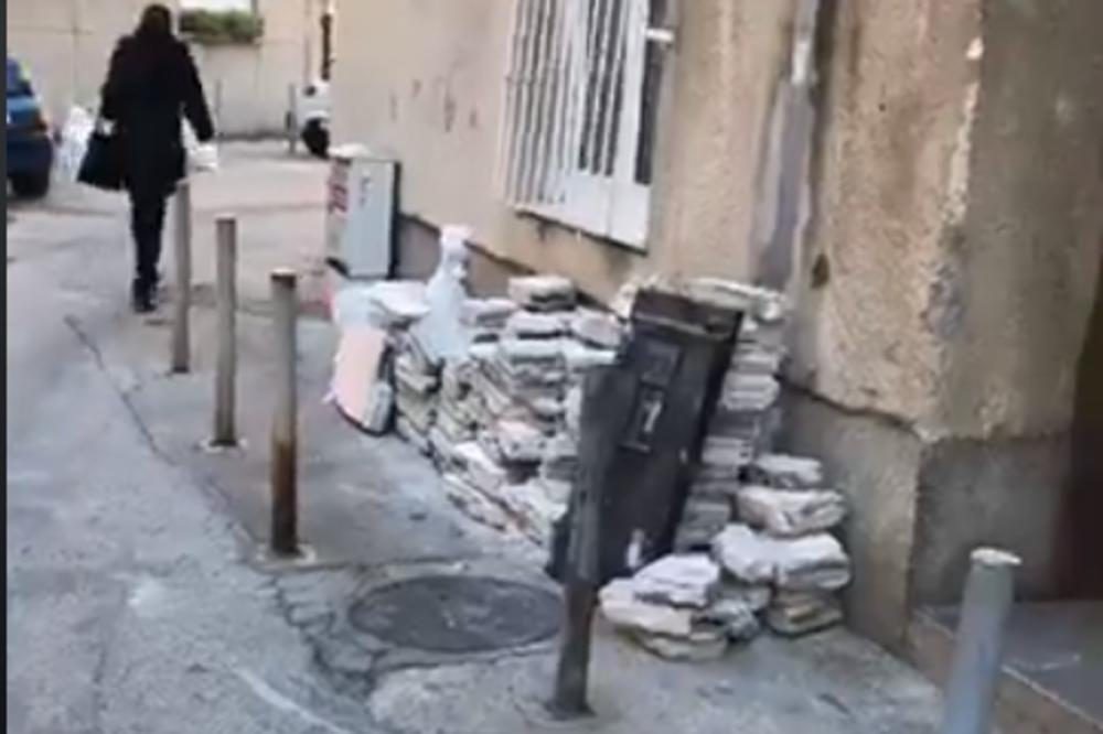 (VIDEO) EKSPLOZIJA U SPLITU: Srednjoškolac izvodio hemijski eksperiment u stanu pa srušio zid