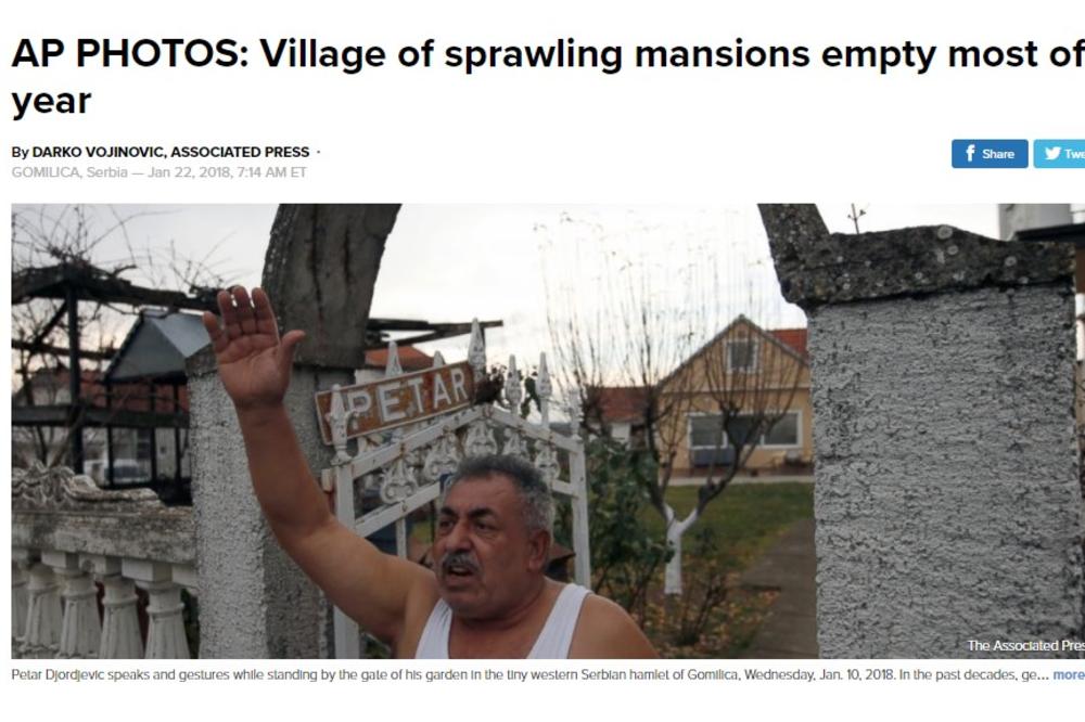 (VIDEO, FOTO) AMERIKANCI SE KRSTE! Najbogatije selo u Srbiji osvanulo u američkim medijima!