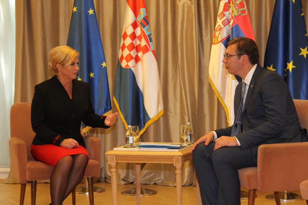 EVO O ČEMU ĆE PRIČATI VUČIĆ I HRVATSKA PREDSEDNICA: 8 otvorenih pitanja između Hrvatske i Srbije koje će morati da reše