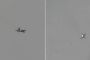 (VIDEO) OBOREN SUHOJ U SIRIJI: Ruski pilot se katapultirao, ali živ nije hteo da padne u ruke terorista! Borio se do smrti!