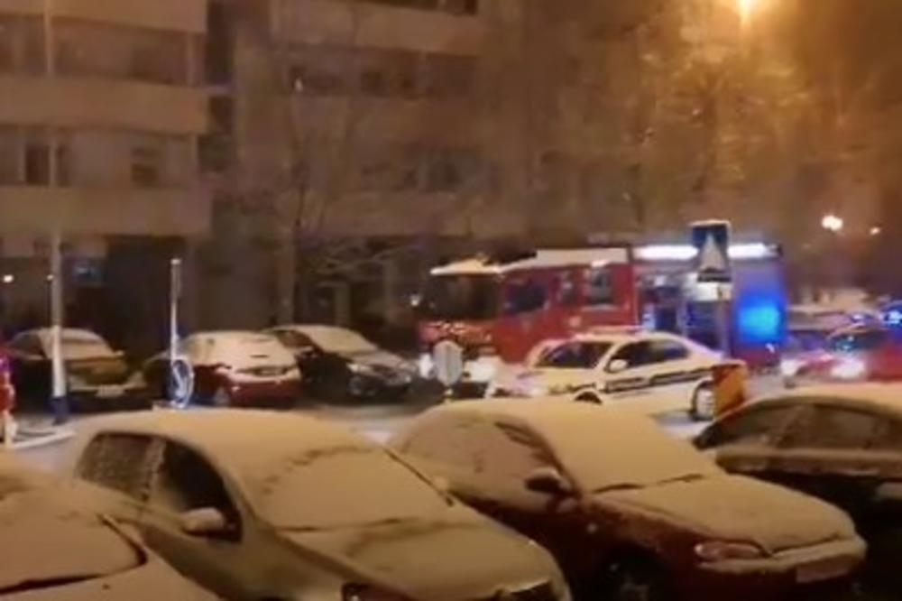 (VIDEO) STRAVIČAN POŽAR U ZAGREBU: Žena živa izgorela! Vatrogasci jedva prišli zgradi!