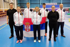BADMINTON: Srpski dubl bez medalje na debiju na turnirima Svetskog juniorskog kupa
