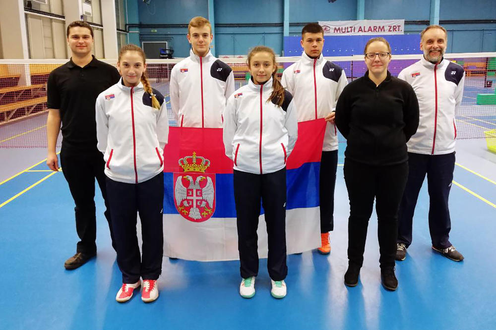 BADMINTON: Srpski dubl bez medalje na debiju na turnirima Svetskog juniorskog kupa
