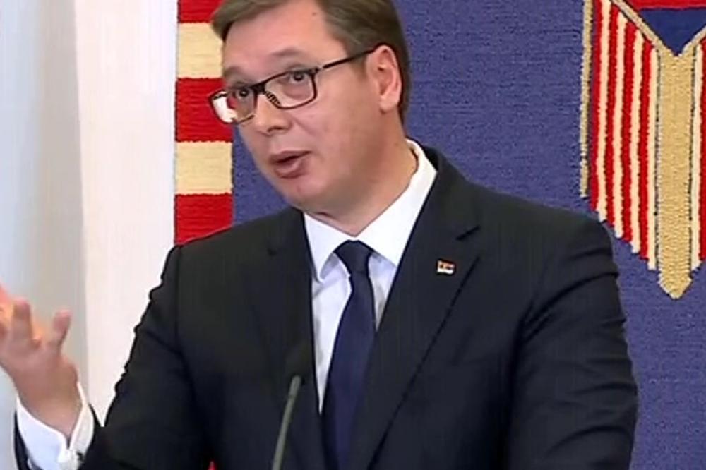 Vučić: Nisu me uznemirili protesti u Hrvatskoj! Grabar Kitarović me pristojno dočekala!