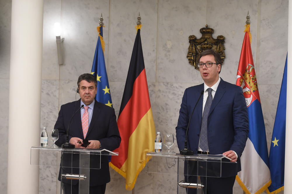 (FOTO) Vučić sa šefom nemačke diplomatije: Bez Srbije nema mira i stabilnosti u regionu