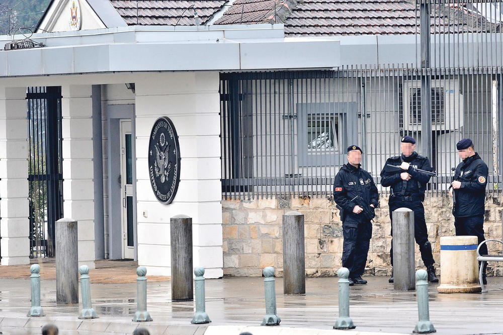 POSLE BOMBAŠKOG NAPADA: Ambasada SAD u Podgorici nastavlja s radom od ponedeljka