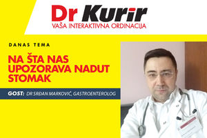 DANAS U EMISIJI DR KURIR UŽIVO SA GASTROENTEROLOGOM Sa doktorom Srđanom Markovićem danas pričamo o problemima sa varenjem!