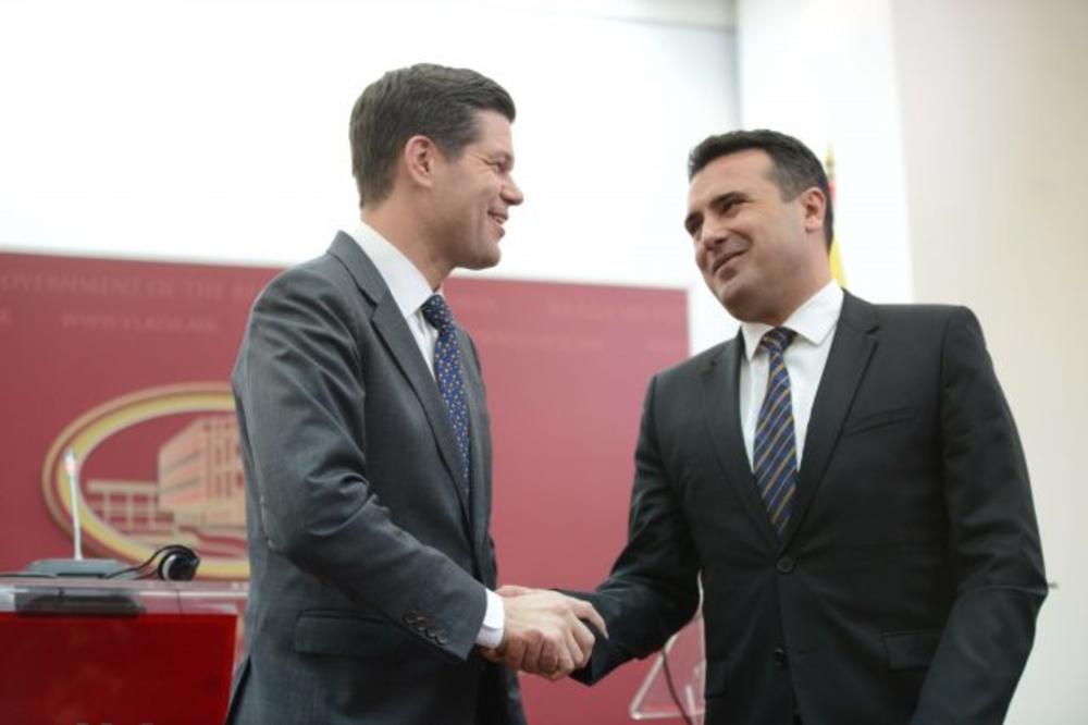 MIČEL ZAEVU: Važno je da Grčka i Makedonija nađu rešenje, vrata NATO ostaju otvorena