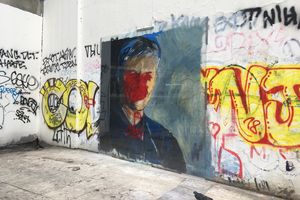 ČUVARI STAROG GRADA: Hitno naći ko je uništio mural s likom Đinđića