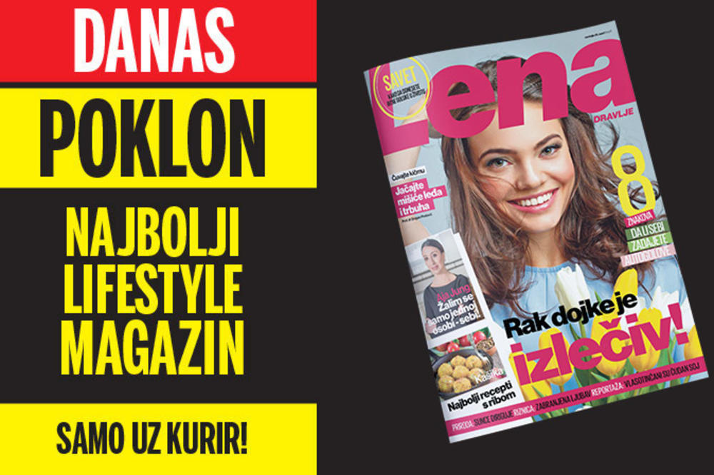 MAGAZIN LENA DANAS UZ KURIR: Tema broja je rak dojke