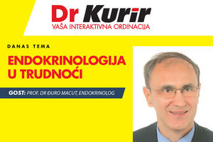 DANAS U EMISIJI DR KURIR UŽIVO SA ENDOKRINOLOGOM prof. dr Đurom Macutom razgovaramo o značaju zdravog endokriniloškog sistema u trudnoći