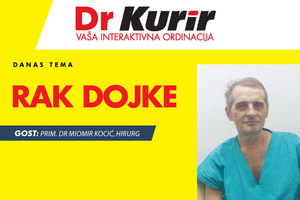 DANAS U EMISIJI DR KURIR UŽIVO SA HIRURGOM Sa prim. dr Miomirom Kocićem razgovaramo o raku dojke, uzrocima nastanka i lečenju!