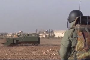 (VIDEO) RUSKI BORBENI ROBOT U AKCIJI: Ovako je Uran-6 očistio Palmiru i Alep u Siriji!