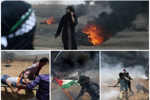 KRVAVI PONEDELJAK U GAZI: Sukobi u Izraelu u jezivim slikama! (FOTO)