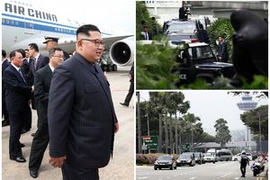 ONI SU KIMOV NEPROBOJNI ŠTIT: Severnokorejskog lidera u stopu prati 20 motora i 20 policijskih vozila (FOTO, VIDEO)
