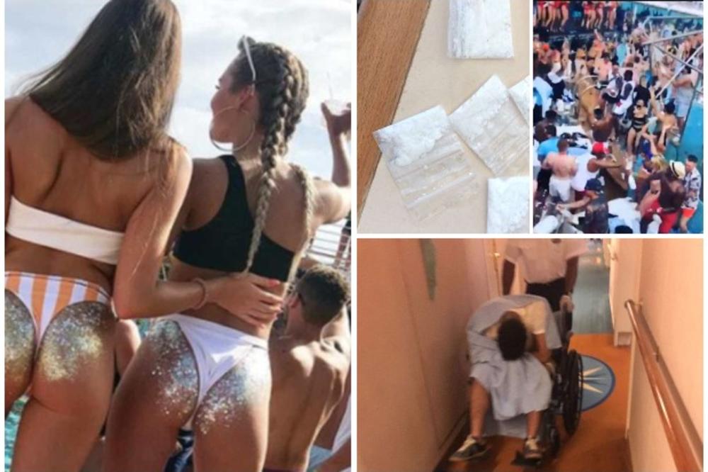 KRUZER BLUDA I RAZVRATA: Kamere zabeležile orgijanje na brodu na kom je lakše kupiti kokain nego piće! (VIDEO)