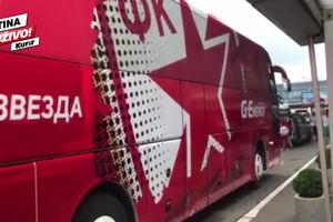 POČINJE POHOD NA LIGU ŠAMPIONA: Crvena zvezda otputovala u Rigu (KURIR TV)