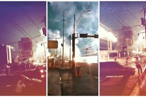 EKSPLODIRALA JE ČITAVA ULICA: Neverovatne scene u Venecueli, varnice osvetile noćno nebo a pola grada ostalo bez struje! (VIDEO)