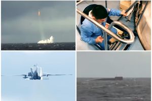 GORELI MORE I NEBO: Putin digao strateške nuklearne snage, avioni i podmornice razbili na vojnim vežbama!