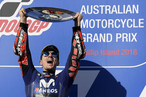 MOTO GP: Vinjales slavio u Australiji, Markez nije završio trku