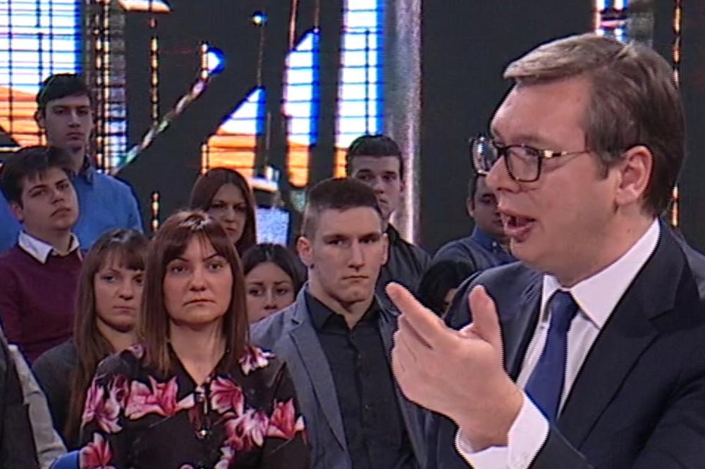 VUČIĆ ABOUT IT HOW TO DISCUSS: We were on the verge of physical conflict, when we speak we speak in Serbian